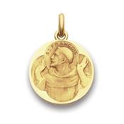 Médaille Becker Saint François d'Assise